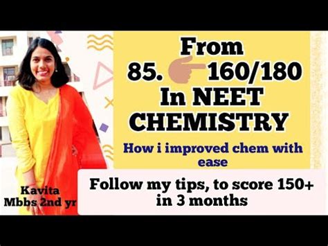 Score 150 In NEET CHEMISTRY 2023 In Left 3 Months Five Major Points