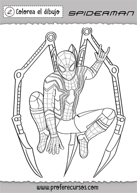 Spider Man Imagenes Para Colorear