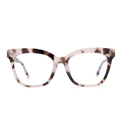 Winston Cream Tortoise Blue Light Technology Diff Eyewear