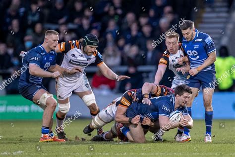 Ben Curry Sale Sharks Tackled Aj Editorial Stock Photo - Stock Image ...