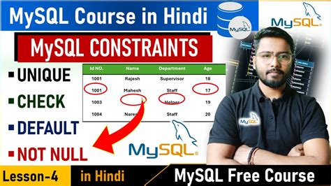 MySQL Part 4 MSySQL Tutorial MySQL Tutorial For Beginners MySQL