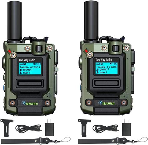 Wurui TXQ K300 Global Ptt 4G POC Walkie Talkie Long Range Adult Hiking