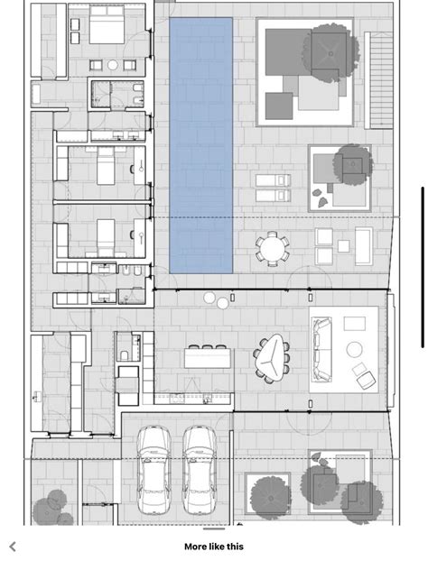 Modern Floor Plans, Home Design Floor Plans, Modern House Plans, Dream