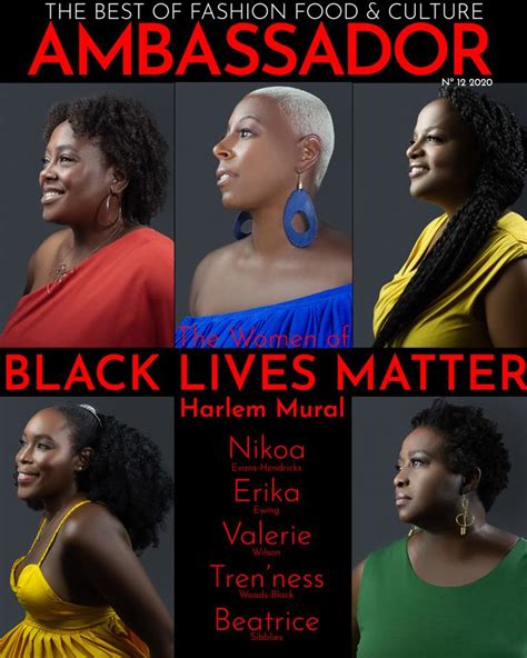 The Women of Black Lives Matter Harlem Mural - AMBASSADOR Digital Magazine