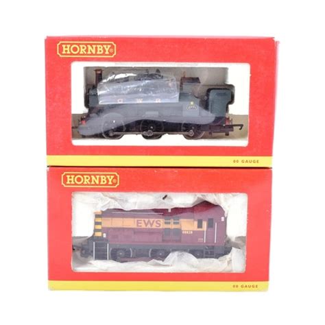 Two Vintage Hornby OO Gauge Model Railway Trainset Locomotive Engines