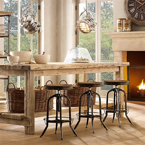 Кухонные столы в стиле кантри в интерьере (71 фото) - красивые картинки ...