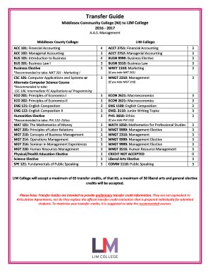 Fillable Online Middlesex Community College Nj To Lim College Fax