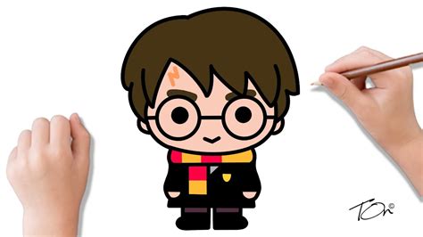 Como Desenhar Harry Potter - Como Desenhar o Harry Potter muito fácil passo a passo - YouTube