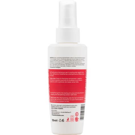 Gyada Cosmetics Gel Fluide Modelant Boucles Soft Curl 125 Ml Ecco