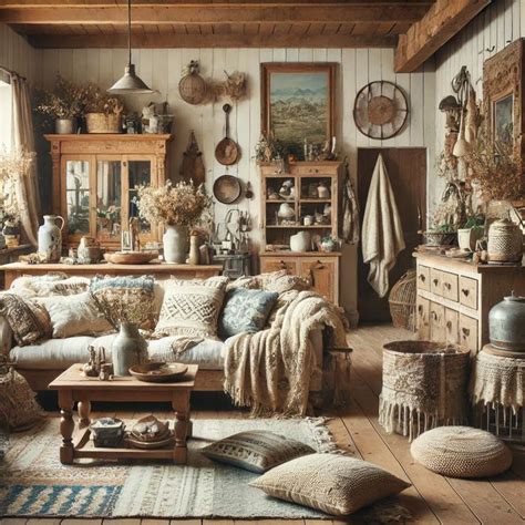 farmhouse muebles de madera elementos vintage muebles