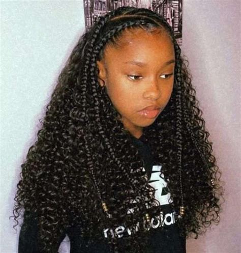 40 Beautiful Half Cornrows Half Curls Hairstyles Styles To Try Claraito S Blog