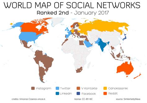 The Worlds Most Popular Social Networks Mapped World Economic Forum