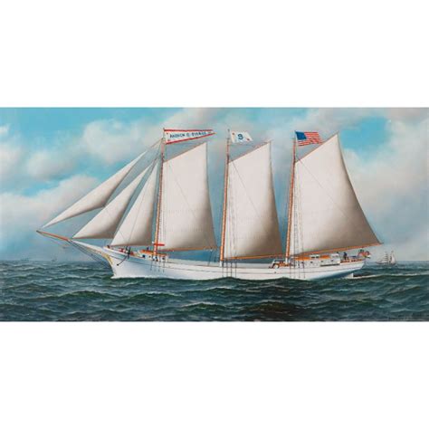 Three Masted Schooner Andrew C Pierce