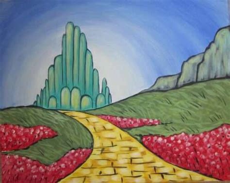 Yellow Brick Road Drawing