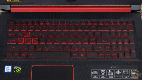 Огляд ігрового ноутбука Acer Nitro 5 AN515-52-70VN: робітничо ...