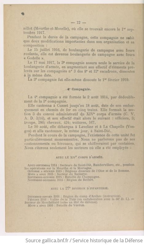 14e Escadron du train des équipages militaires Historique Guerre 1914