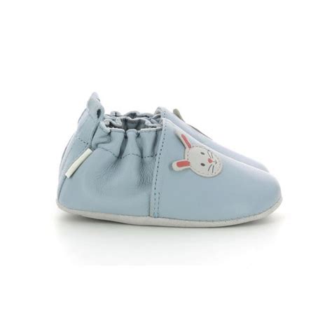 Robeez Chaussons Mimirabbit Bleu Mixte Bleu Clair Cdiscount Chaussures