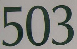 NumberADay: 503