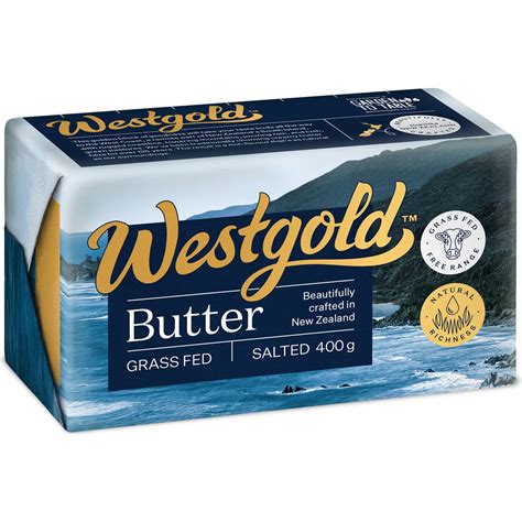 Westgold Butter Salted 400g Woolworths