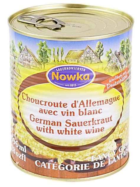 Nowka Sauerkraut White Wine Edelweiss Imports