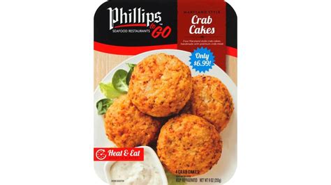 Phillips Seafood Restaurants Maryland Style Crab Cakes 4 Ct