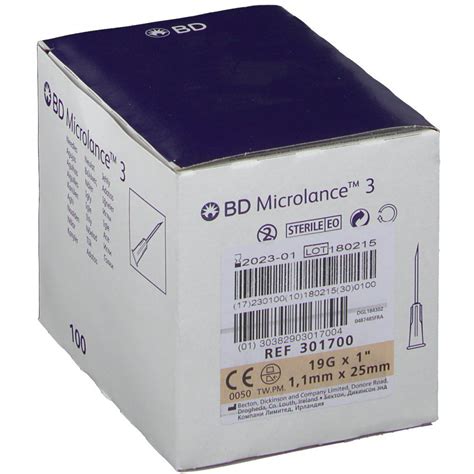 Bd Microlance Nadeln G X Mm Creme St Redcare Apotheke