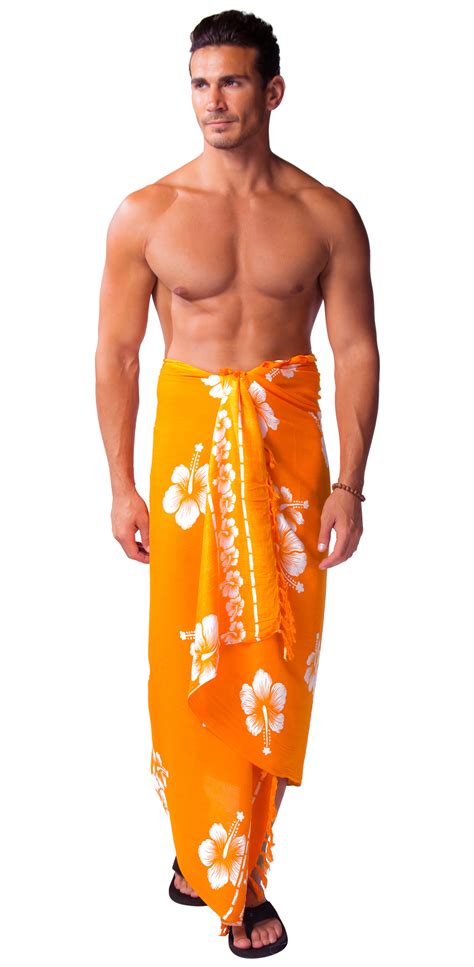 Hawaiian Aloha Sarong Pareo Set