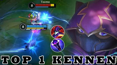 Wild Rift Kennen Gameplay Top 1 Kennen Gameplay Rank Challenger Youtube