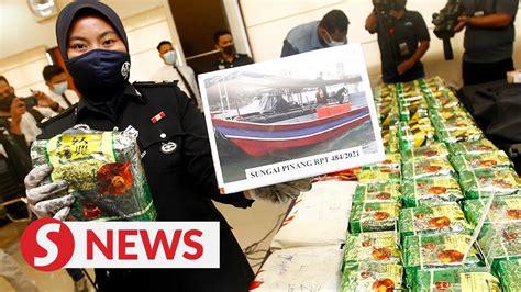 Cops Detain Six Seize Over 100kg Of Drugs Worth RM3 87mil YouTube