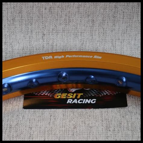 Jual Velg Pelek Tdr New Wx Shape Tone Ring X Emas Biru Gold