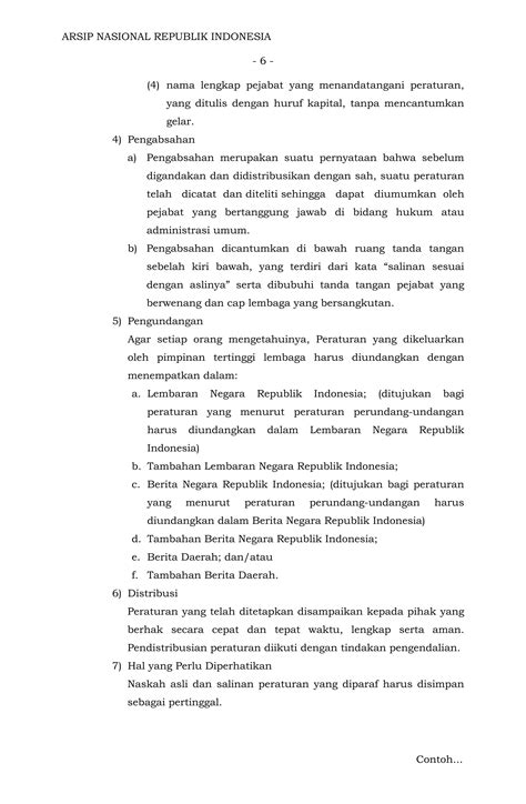 Perka Anri No 02 Tahun 2014 Tentang Pedoman Tata Naskah Dinas PDF