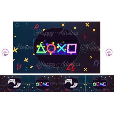 Faixa Adesiva Decorativa Para Parede Quarto Menino Infantil Game Retro