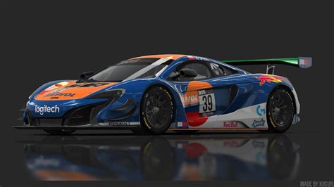 McLaren 650S GT3 Skin Timelapse YouTube