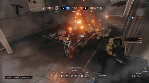 Rainbow Six Siege Double Breaching Charge Kills Youtube