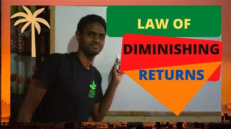 Law Of Diminishing Return Multiple Choice Practice Questions Youtube