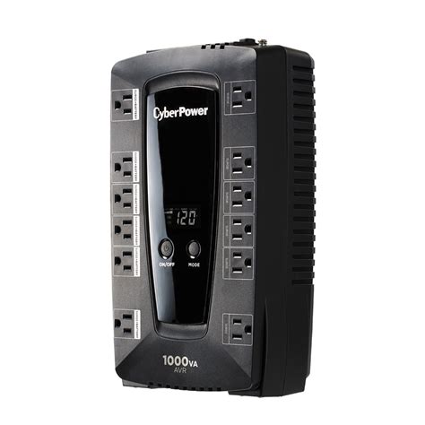 Cyberpower Systems Battery Backup Ups Le1000dg 1000 Va 530 W 120 V 12 Outlets Data Line