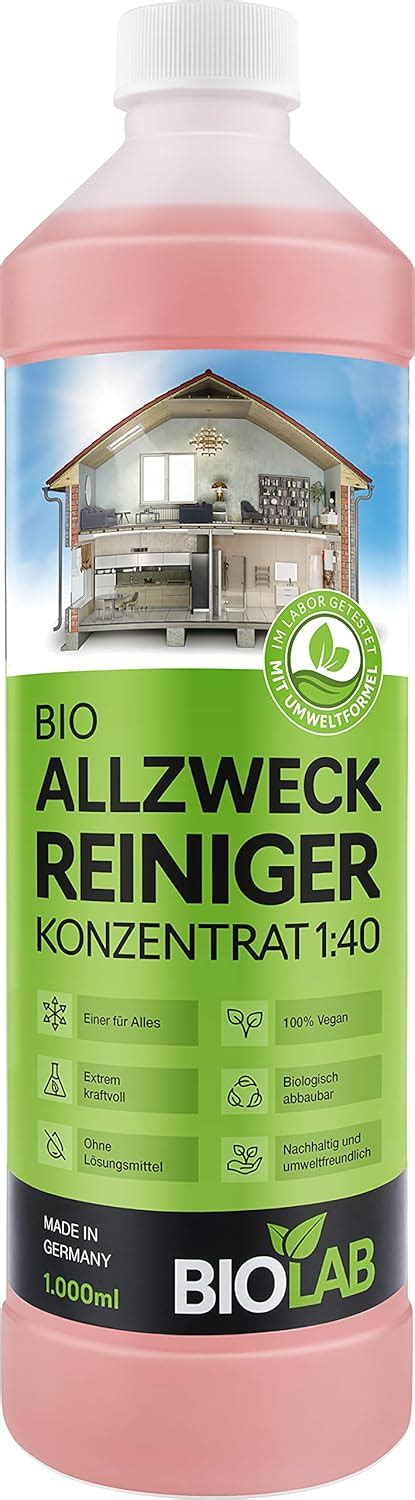 Biolab Bio Allzweckreiniger Konzentrat Liter Universalreiniger