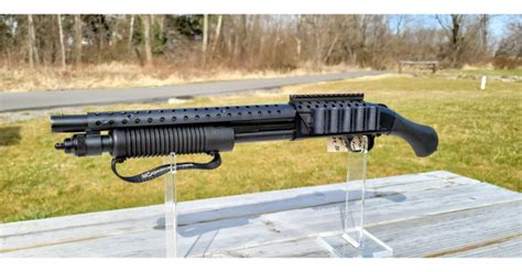 Mossberg 590 Shockwave Spx Pump Action Shotgun 12 Gauge 14 Heavy Walled Breacher Barrel 6