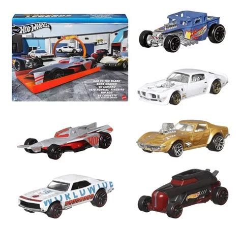Hot Wheels 6 Carrinhos Temáticos Legends Hrx 55 Mattel