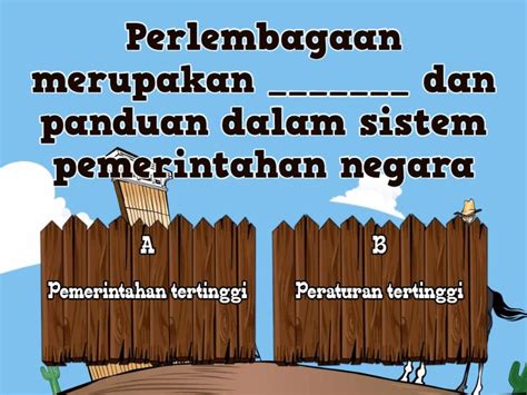 SEJARAH T5 B2 2 3 Ciri Utama Perlembagaan Persekutuan Quiz