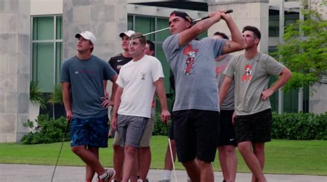 WATCH: Rickie Fowler invites his college team to his house to hit balls ...