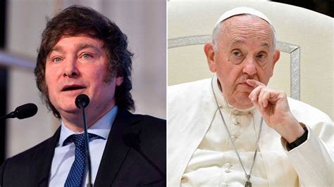 El papa Francisco habló de Javier Milei y puso en duda su visita a la