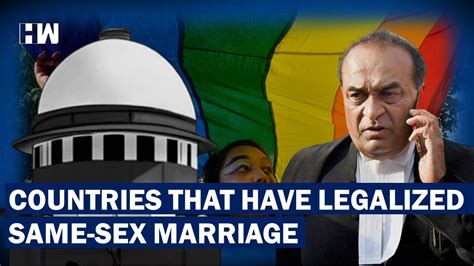 What Are Same Sex Marriage Laws In Other Countries Mukul Rohatgi