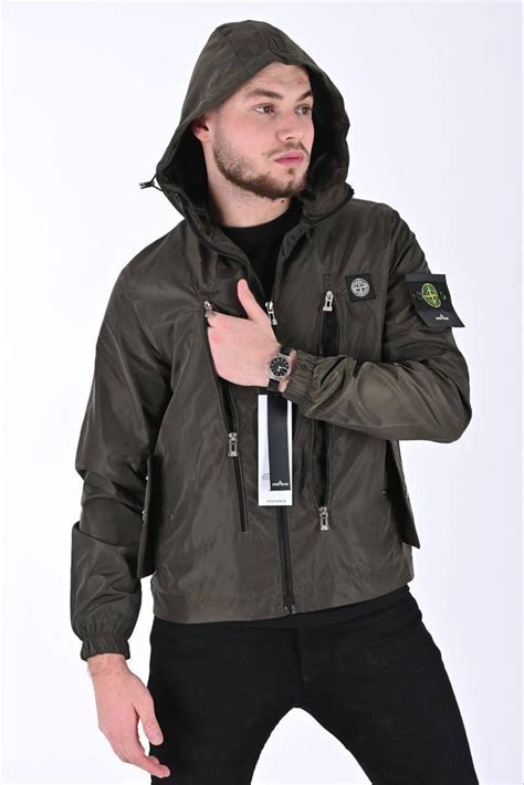 Мужская Ветровка Stone Island Хаки — Купить Недорого на Bigl.ua ...