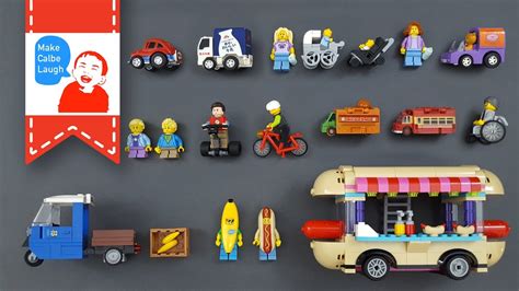 Food Trucks for kids children with lego VooV ブーブ 変身 - YouTube