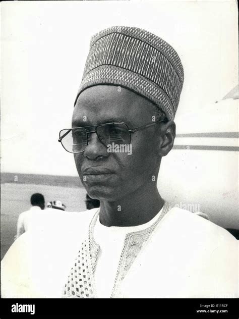 Oct. 10, 1979 - President Shehu Of Nigeria: President Sheha Shagari of ...