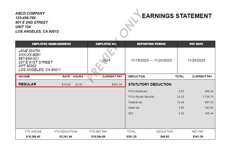 Pay Stub Images: Real Paystub Examples and Pictures 