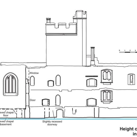 5: Bodiam Castle, ground floor plan. | Download Scientific Diagram