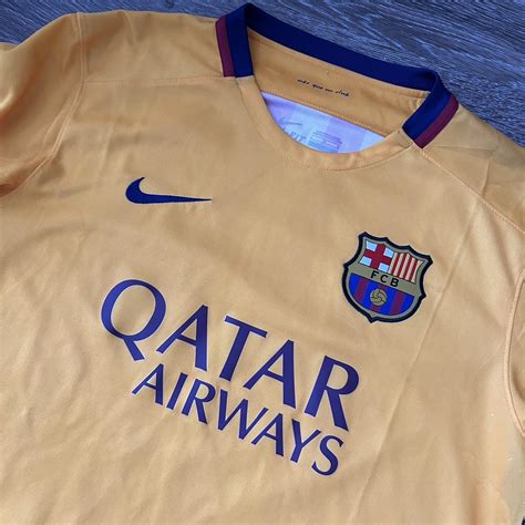 Nike Qatar Airways Soccer jersey from 2015 size L.... - Depop