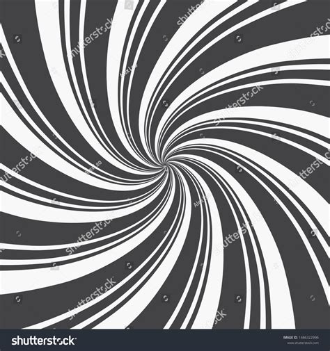 Radial Spiral Rays Background Retro Sunburst Stock Vector Royalty Free